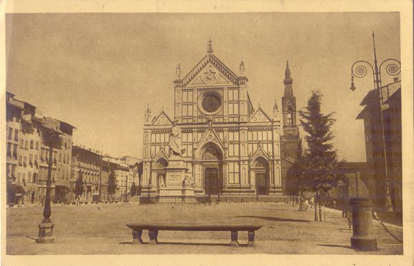 Firenze - Chiesa S. Croce 1927