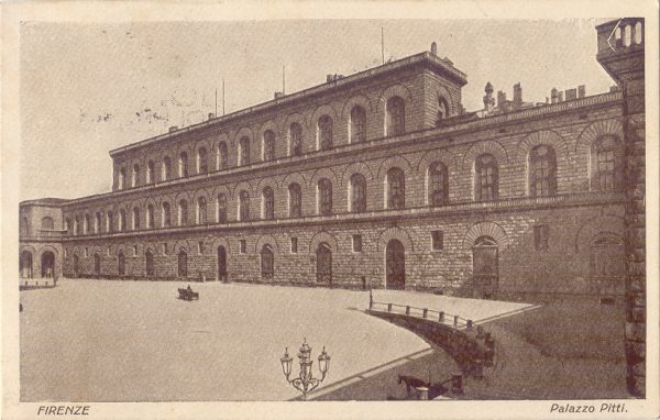 Firenze - Palazzo Pitti 1927