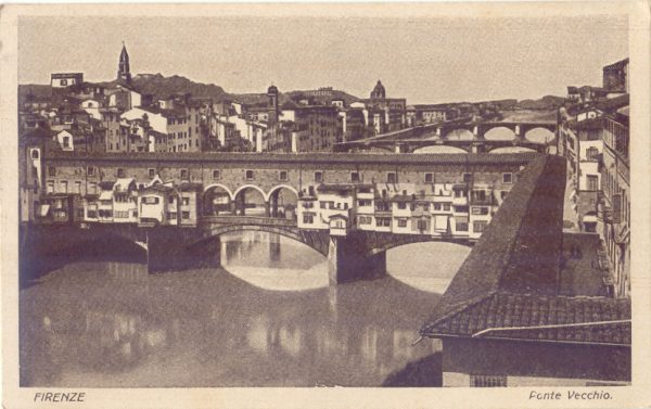Firenze - Ponte Vecchio 1927