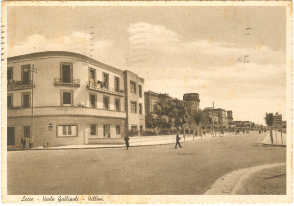 Lecce - viale Gallipoli 1940