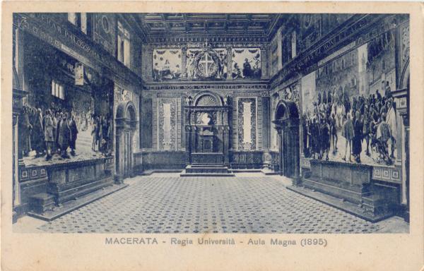 Macerata - Universit Aula Magna 1932