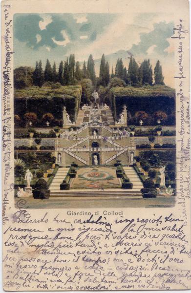 Pescia - Villa Garzoni 1901