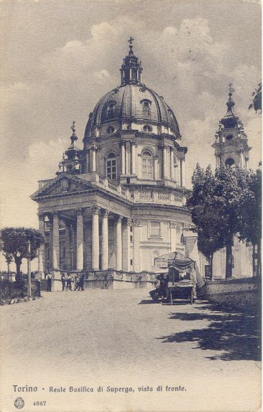 Torino - Basilica di Superga 1918