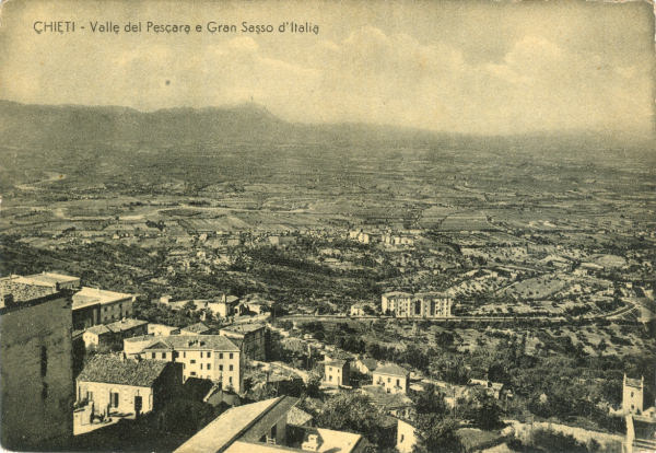 Chieti - Panorama 1952