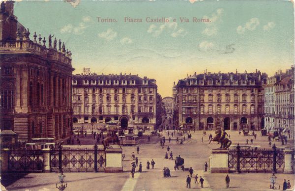 Torino - Piazza Castello 1914