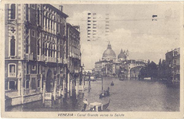 Venezia - Canal Grande 1924