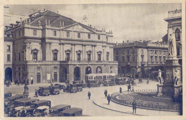 Milano - Piazza della Scala 1938
