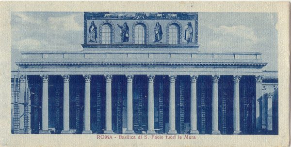 Roma - Basilica S. Paolo fuori le Mura 1925