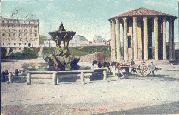 Roma - Tempio di Vesta 1906