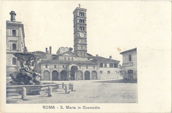 Roma - S. Maria in Cosmedin 1906