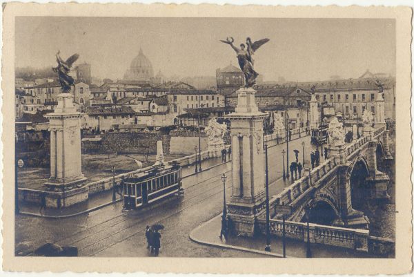 Roma - Ponte Vittorio Emanuele 1930