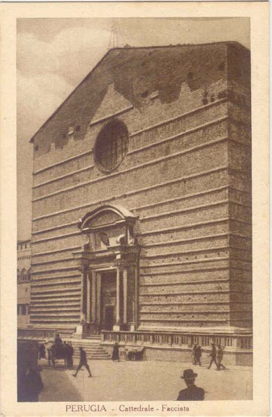 Perugia - La Facciata della Cattedrale