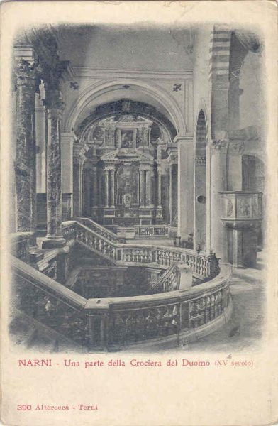 Narni - Interno del Duomo 1908