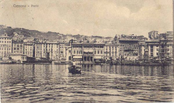 Genova - Il Porto 1911