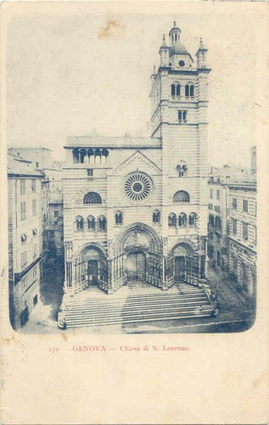 Genova - Chiesa di San Lorenzo 1900
