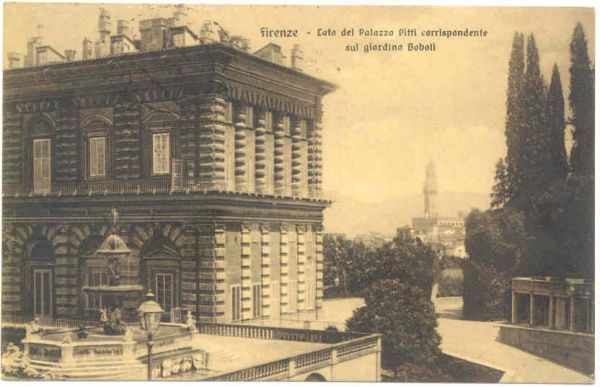 Firenze - Palazzo Pitti 1913