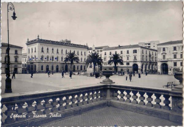Sassari - Piazza Italia 1955