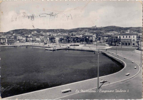 La Maddalena - Lungomare Umberto I 1957