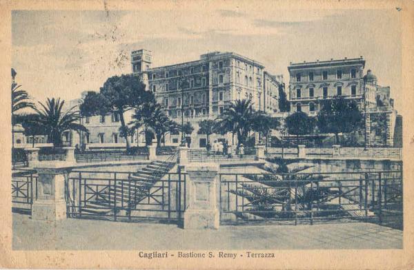Cagliari - Bastione S. Remy 1928