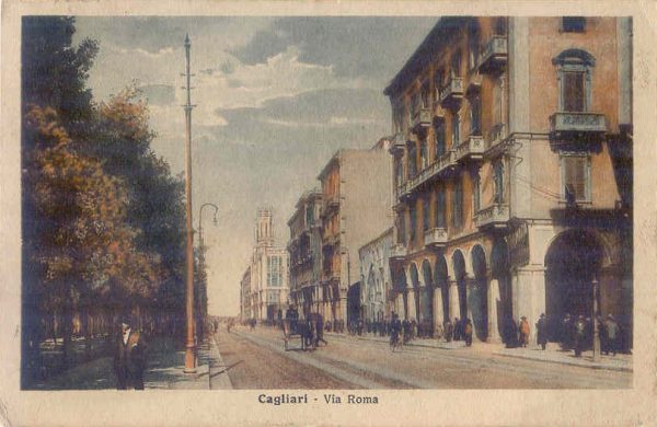Cagliari - via Roma 1924