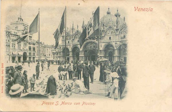 Venezia - Piazza San Marco 1900