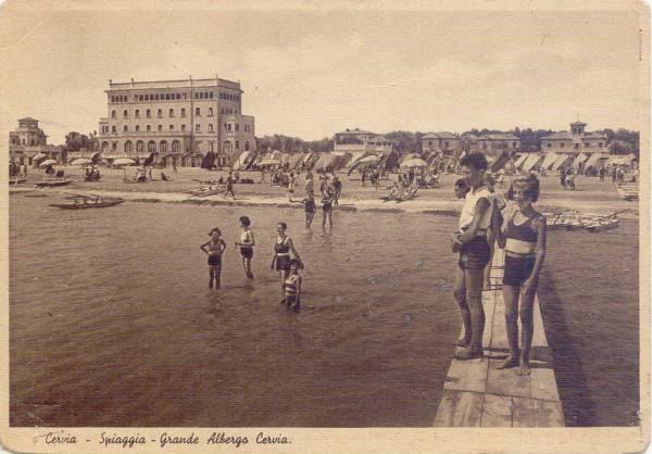 Cervia - Spiaggia 1948