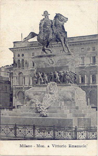 Milano - Monumento Vittorio Emanuele
