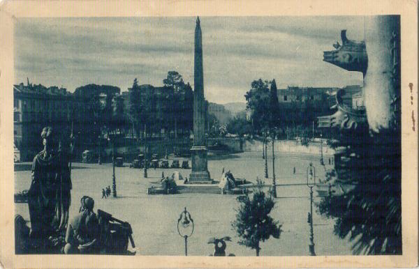 Roma - Piazza del Popolo 1928