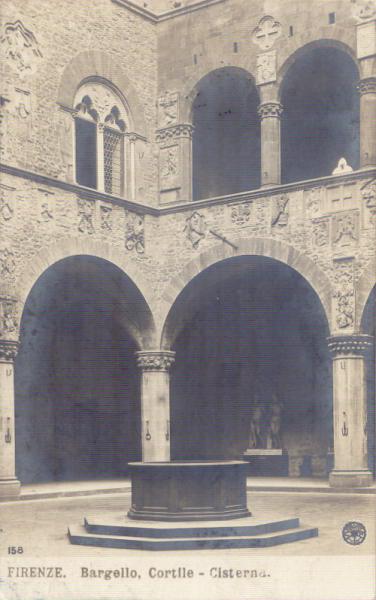 Firenze - Cortile Bargello 1907