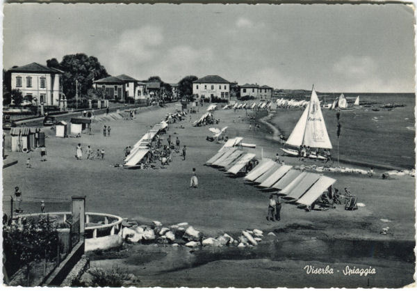 Viserba - La Spiaggia 1958