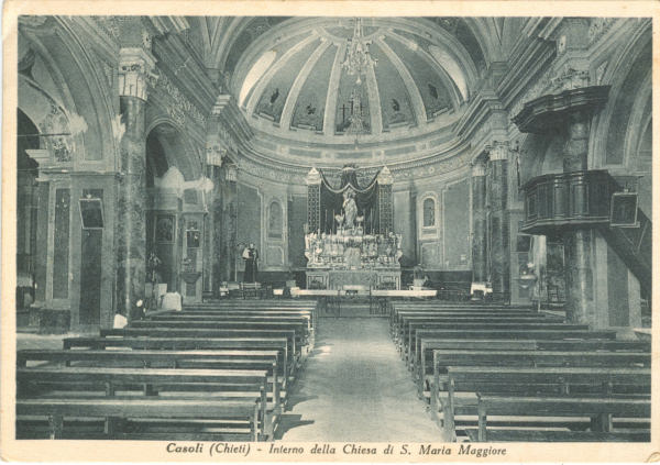 Casoli - Chiesa S. Maria Maggiore 1939
