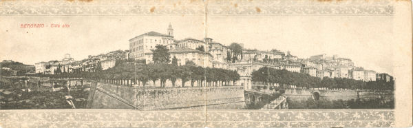 Bergamo - Panorama della Citt