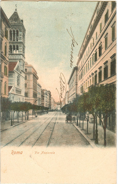Roma - via Nazionale 1902