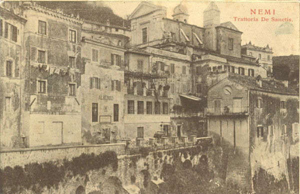 Nemi - Trattoria De Sanctis 1915