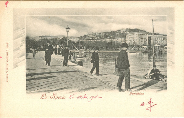 La Spezia - il Porto 1901