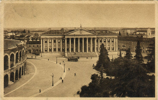 Verona - il Municipio 1937