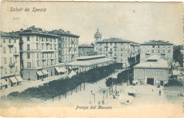 La Spezia - Piazza del Mercato 1908