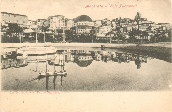 Macerata - viale Puccinotti 1916