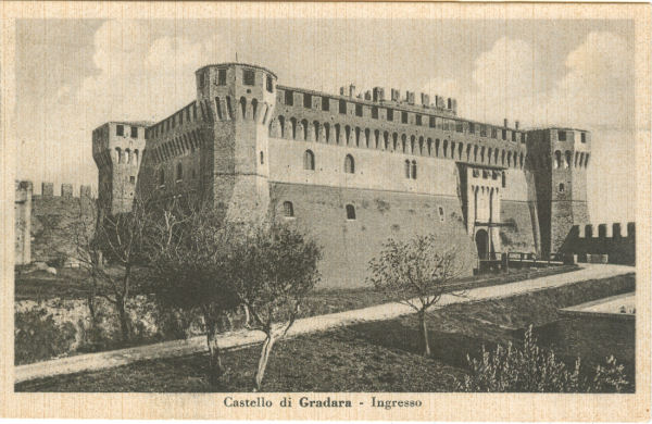 Gradara - il Castello 1941