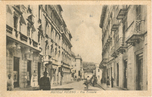 Ascoli Piceno - via Trieste 1949