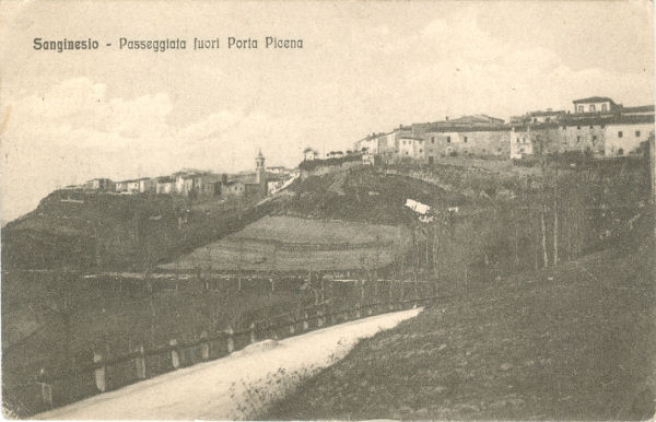 San Ginesio - Panorama 1920