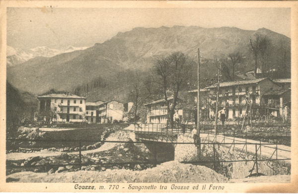 Coazze - Panorama 1941