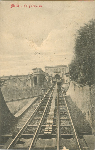 Biella - La Funicolare 1914