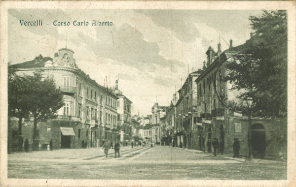 Vercelli - Corso Carlo Alberto 1923
