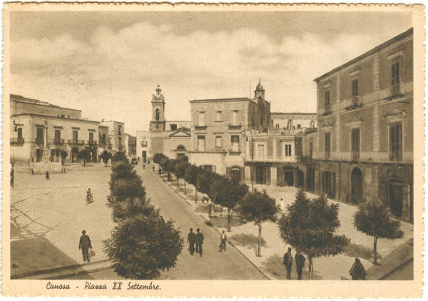 Canosa - Piazza XX Settembre 1943