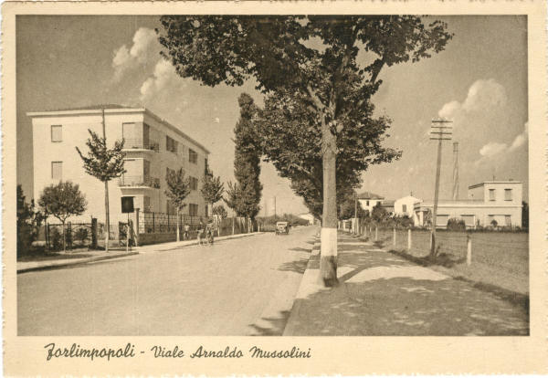 Forlimpopoli - viale Arnaldo Mussolini