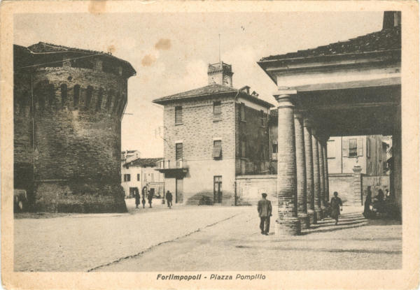 Forlimpopoli - Piazza Pompilio 1952