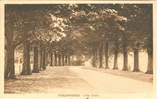 Forlimpopoli - Villa Gaddi 1928