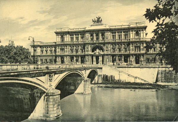 Roma - Palazzo di Giustizia 1950