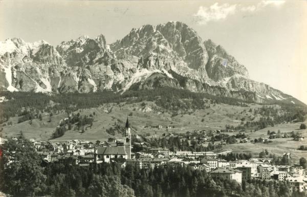 Cortina - Paesaggio con Cristallo 1956